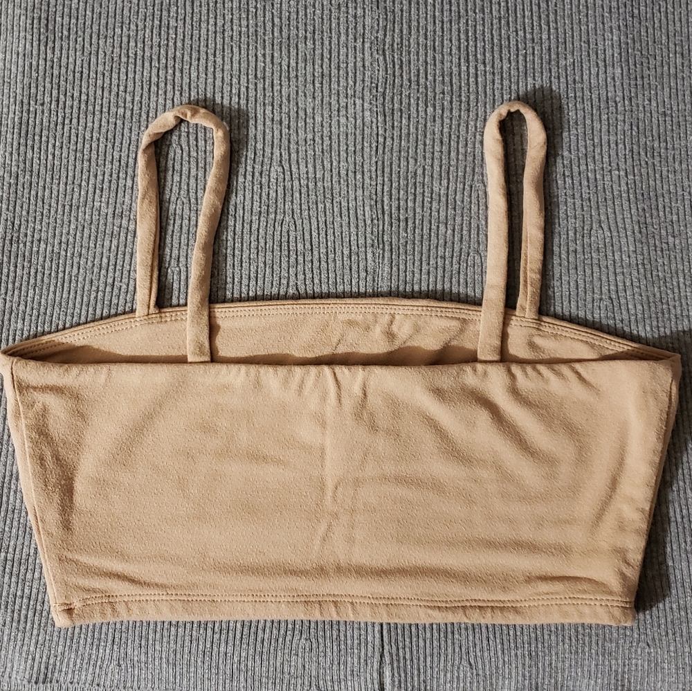 Beige crop top - Picture 2 of 2